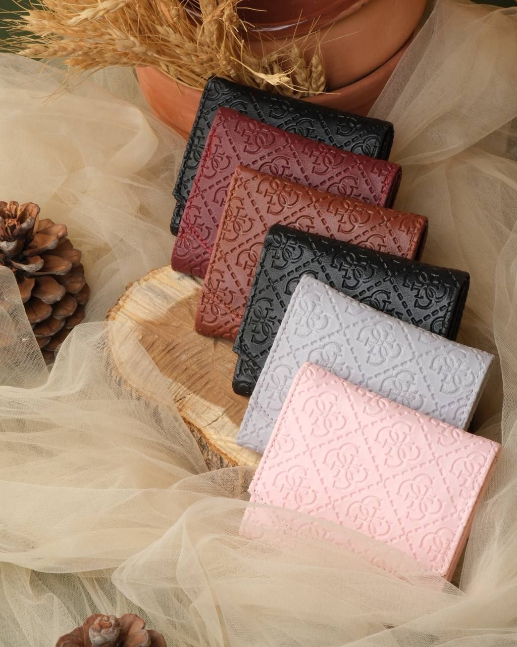 کیف پول زنانه طرح برجسته کد 268