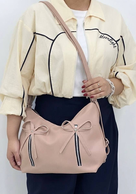 کیف ژنانه دوکاره دوشی و کوله کد ۹۶۴